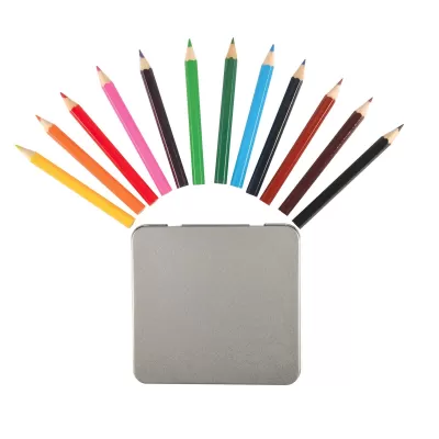 branded Doodle 12 Pencils in Tin, from our range of promotional Pencils