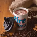 branded Aroma Eco Cup / Comfort Lid 350ml, from our range of promotional Reusable Coffee Cups - Plastic &amp; Ceramic