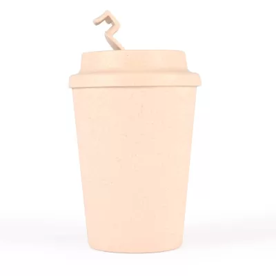 branded Aroma Eco Cup / Eco Comfort Lid 350ml, from our range of promotional Reusable Coffee Cups - Plastic & Ceramic