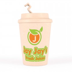 Reusable Coffee Cups - Plastic & Ceramic - Aroma Eco Cup / Eco Comfort Lid 350ml