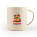 branded Vulcan Wheat Fibre Mug 300ml, from our range of promotional Reusable Coffee Cups - Plastic &amp; Ceramic