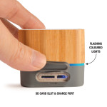 branded Gig Bamboo Bluetooth Speaker, from our range of promotional Speakers