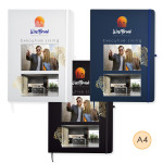 Promotional Journals &amp; Noteboooks  - Capella A4 Notebook
