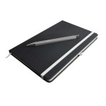Promotional Journals &amp; Noteboooks  - Venture Supreme Notebook A5 / Napier Pen