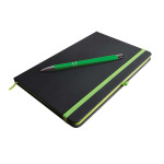 Promotional Journals &amp; Noteboooks  - Venture Supreme Notebook A5 / Napier Pen