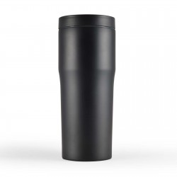 branded Manta Vacuum Cup 400ml, from our range of promotional Reusable Coffee Cups - Metal