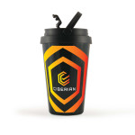 branded Milano Vacuum Cup 350ml, from our range of promotional Reusable Coffee Cups - Metal