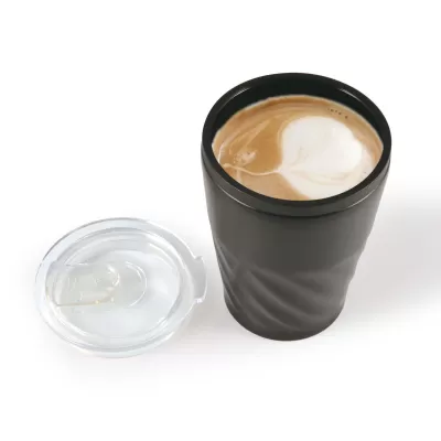 branded Aztec Coffee Cup 300ml, from our range of promotional Reusable Coffee Cups - Metal