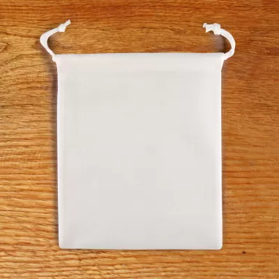 branded Kit Drawstring Pouch, from our range of promotional Cotton & Calico Tote Bags