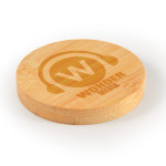 branded Discus Bamboo Bottle Opener Coaster, from our range of promotional Bottle Openers