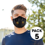 branded 5 Pack - Cooling Face Masks, from our range of promotional Face Masks
