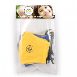 branded 4 Pack - Childrens Face Masks, from our range of promotional Face Masks
