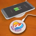 branded Solstice Eco Wireless Charger, from our range of promotional Phone &amp; Tablet Chargers