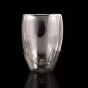 branded Sierra Double Wall Glass Cup 350ml, from our range of promotional Reusable Coffee Cups - Glass