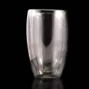 branded Sierra Double Wall Glass Cup 450ml, from our range of promotional Reusable Coffee Cups - Glass