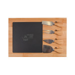 branded Mosaic Bamboo Slate Cheese Board, from our range of promotional Cheese Sets