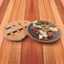 branded Gala Bamboo Slate Cheese Board, from our range of promotional Cheese Sets