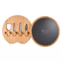 branded Gala Bamboo Slate Cheese Board, from our range of promotional Cheese Sets