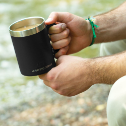 branded Arctic Zone® Titan Thermal Copper Mug - 400ml, from our range of promotional Stainless Steel Mugs