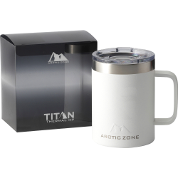 branded Arctic Zone® Titan Thermal Copper Mug - 400ml, from our range of promotional Stainless Steel Mugs