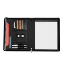 branded Cutter &amp; Buck® A4 Zippered Compendium, from our range of promotional Leather Compendiums