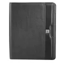 branded Cutter &amp; Buck® A4 Zippered Compendium, from our range of promotional Leather Compendiums