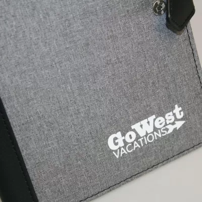 branded Trekk™ Journal Book A5, from our range of promotional Non Leather Compendiums