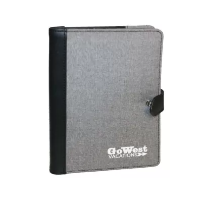 branded Trekk™ Journal Book A5, from our range of promotional Non Leather Compendiums