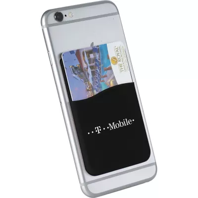 branded Slim Silicone Card Wallet, from our range of promotional Phone Accessories