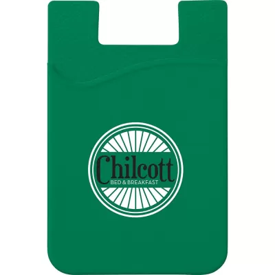 branded Slim Silicone Card Wallet, from our range of promotional Phone Accessories