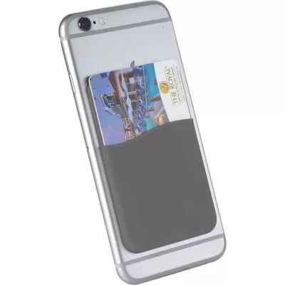 branded Slim Silicone Card Wallet, from our range of promotional Phone Accessories