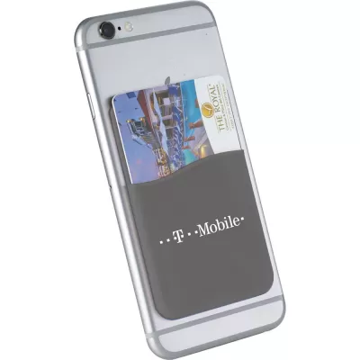 branded Slim Silicone Card Wallet, from our range of promotional Phone Accessories