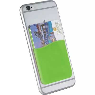 branded Slim Silicone Card Wallet, from our range of promotional Phone Accessories