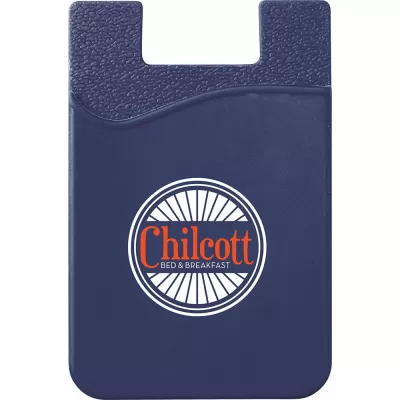 branded Slim Silicone Card Wallet, from our range of promotional Phone Accessories