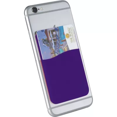 branded Slim Silicone Card Wallet, from our range of promotional Phone Accessories