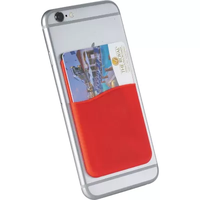 branded Slim Silicone Card Wallet, from our range of promotional Phone Accessories