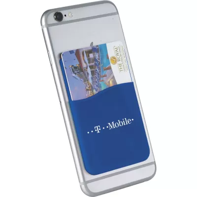 branded Slim Silicone Card Wallet, from our range of promotional Phone Accessories