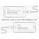 Phone Accessories - Route Light Up Logo 3-in-1 Cable