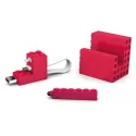 branded 3-in-1 Mobile set, from our range of promotional USB Hubs &amp; Cables
