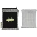 branded Odor Absorbing Travel Pouch - Black, from our range of promotional Travel Waist Bags
