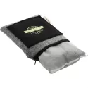 branded Odor Absorbing Travel Pouch - Black, from our range of promotional Travel Waist Bags