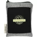 branded Odor Absorbing Travel Pouch - Black, from our range of promotional Travel Waist Bags