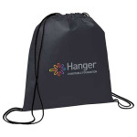 Drawstring Bags &amp; Back Sacks  - Evergreen Non-Woven Drawstring Sportpack
