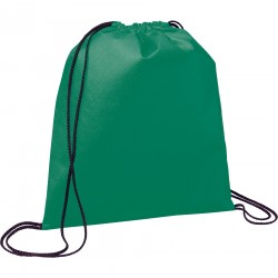 Drawstring Bags & Back Sacks - Evergreen Non-Woven Drawstring Sportpack