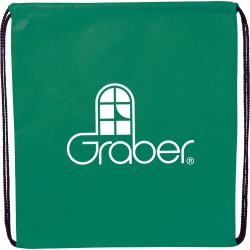 Drawstring Bags & Back Sacks - Evergreen Non-Woven Drawstring Sportpack
