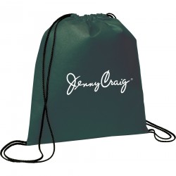 Drawstring Bags & Back Sacks - Evergreen Non-Woven Drawstring Sportpack