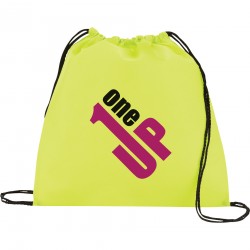 Drawstring Bags & Back Sacks - Evergreen Non-Woven Drawstring Sportpack
