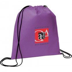 Drawstring Bags & Back Sacks - Evergreen Non-Woven Drawstring Sportpack