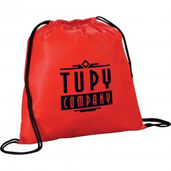 Drawstring Bags & Back Sacks - Evergreen Non-Woven Drawstring Sportpack