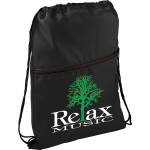 Drawstring Bags &amp; Back Sacks  - Insulated Zippered Drawstring Sportspack